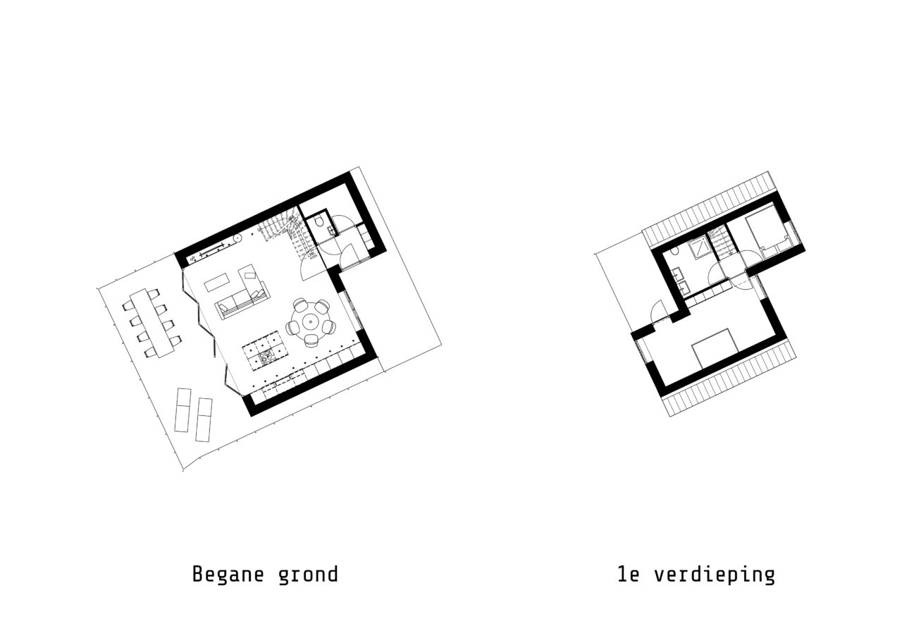 Woning plattegrond