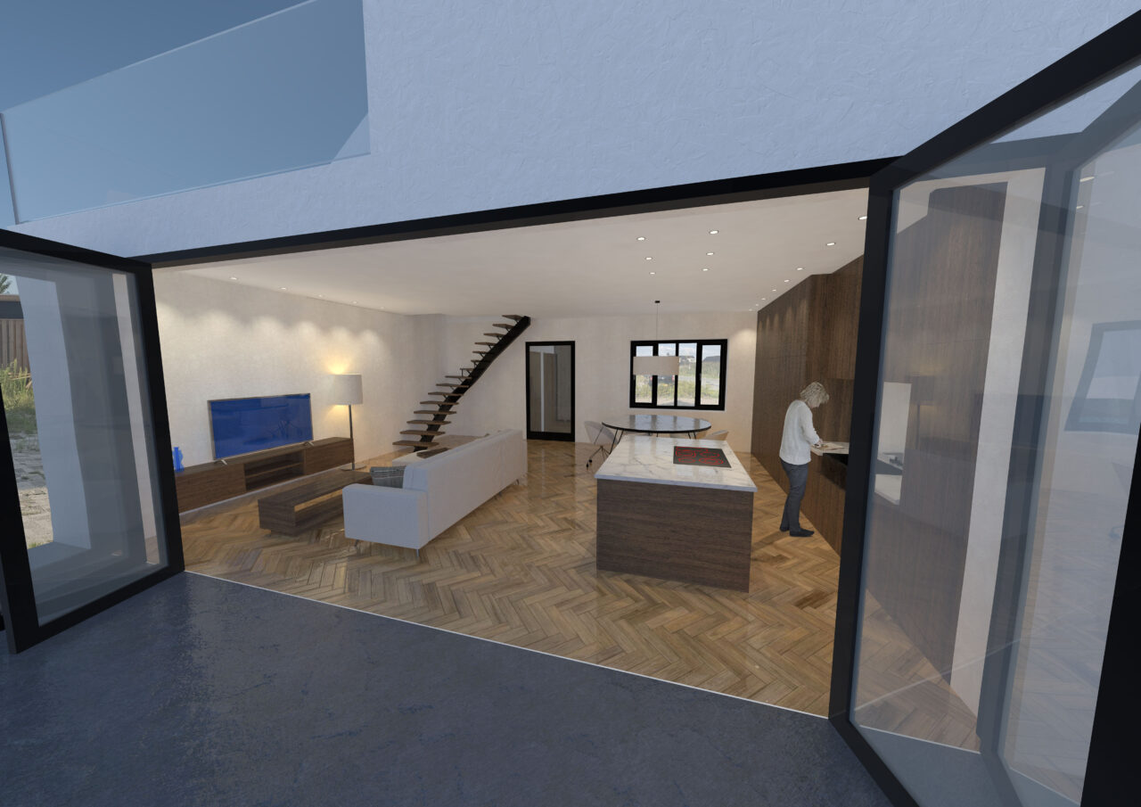 open woonkeuken ontwerp