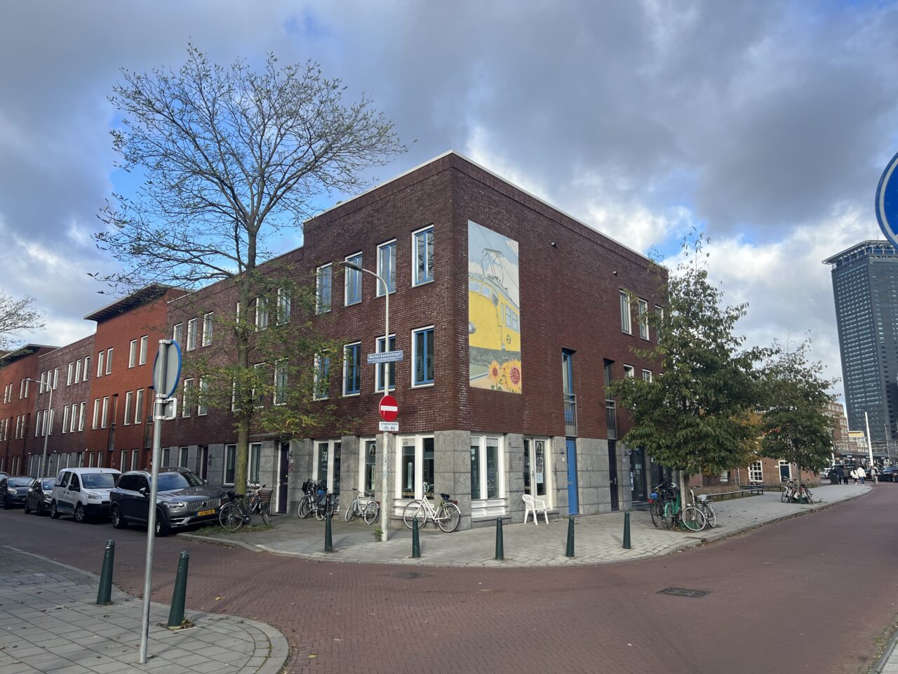 Foto huidige situatie parallelweg